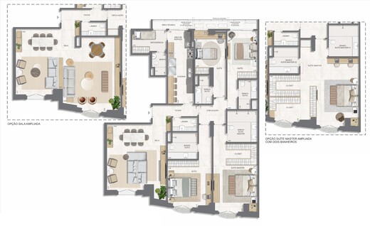 Planta 27 - 4 dorm 189 32m²