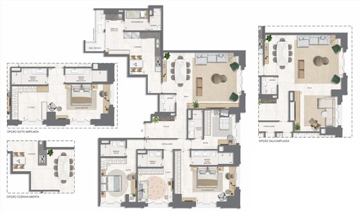 Planta 29 - 4 dorm 192 87m²