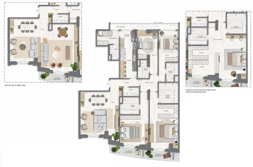 Planta 32 - 4 dorm 199 81m²