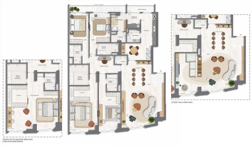Planta 35 - 4 dorm 212 97m²