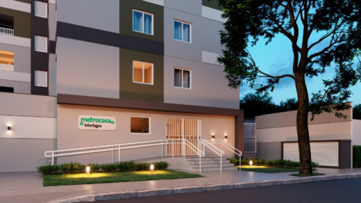 Conheça Portaria do imóvel - Apartamento 1 quarto Lançamento Metrocasa Interlagos - NR - São Paulo,SP Jardim Sabará, à venda - R$ 352.435 - II-42700-66165 - 5 Portaria - 5