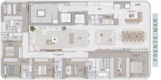 Planta 02 - 6 dorm 324m²