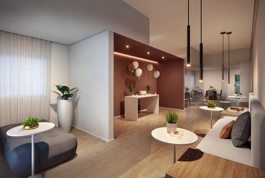 Apartamento à venda com 2 quartos, 33m² - Foto 4