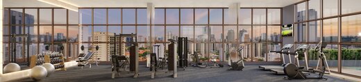 Conheça Fitness do imóvel - Studio 1 quarto Lançamento Inside Brooklin - São Paulo,SP Brooklin Paulista, à venda - R$ 371.158 - II-48313-74252 - 6 Fitness - 6