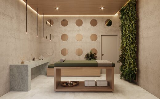 Conheça Spa do imóvel - Studio 1 quarto Lançamento Inside Brooklin - São Paulo,SP Brooklin Paulista, à venda - R$ 371.158 - II-48313-74252 - 10 Spa - 10