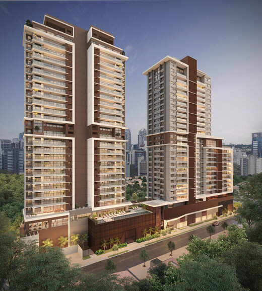 Condomínio Infinity Brooklin - Apartamento 4 quartos Lançamento Infinity Brooklin - São Paulo,SP Brooklin Paulista, à venda - R$ 4.124.321 - II-48387-74407