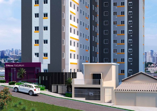 Apartamento, 2 quartos, 33 m² - Foto 2