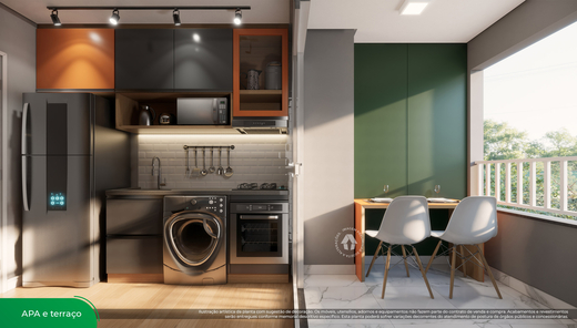 Conheça Terraco do imóvel - Studio 1 quarto Lançamento Metrocasa Estação Sacomã - NR - São Paulo,SP Sacomã, à venda - R$ 241.666 - II-48554-74727 - 9 Terraco - 9