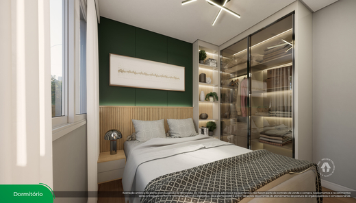 Conheça Dormitorio do imóvel - Studio 1 quarto Lançamento Metrocasa Estação Sacomã - NR - São Paulo,SP Sacomã, à venda - R$ 241.666 - II-48554-74727 - 14 Dormitorio - 14