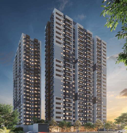 Apartamento à venda com 2 quartos, 37m² - Foto 1