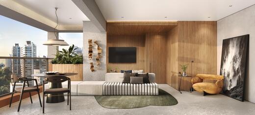 Apartamento à venda com 1 quarto, 38m² - Foto 4