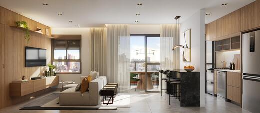 Apartamento à venda com 1 quarto, 38m² - Foto 5