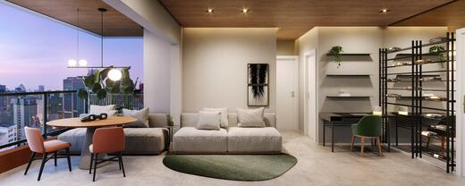 Apartamento à venda com 1 quarto, 38m² - Foto 6