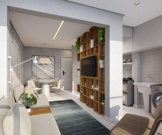 Apartamento à venda com 1 quarto, 38m² - Foto 8