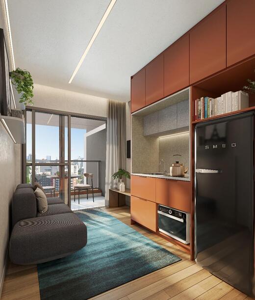 Apartamento à venda com 1 quarto, 38m² - Foto 9