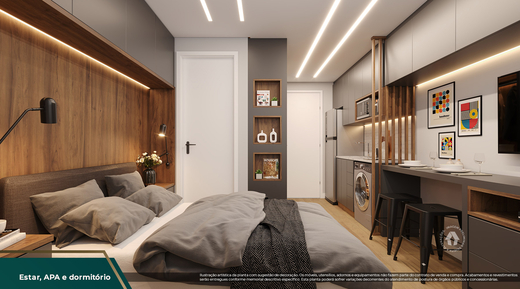 Apartamento à venda com 1 quarto, 28m² - Foto 4