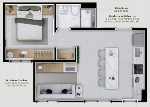 Planta 02 - 1 dorm 34,99m - opo