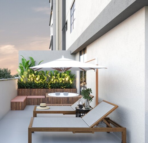 Conheça Terraco do imóvel - Loft 1 quarto Lançamento The Loft Paulo Spenciere - São Paulo,SP Consolação, à venda - R$ 1.816.833 - II-57324-122147 - 5 Terraco - 5