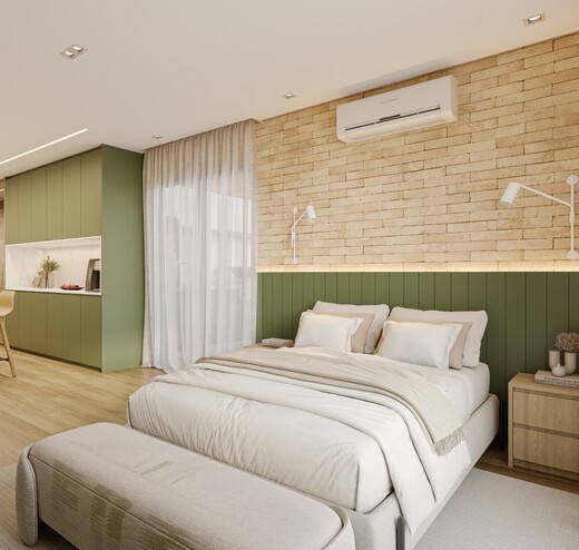 Conheça Dormitorio do imóvel - Loft 1 quarto Lançamento The Loft Paulo Spenciere - São Paulo,SP Consolação, à venda - R$ 1.816.833 - II-57324-122147 - 7 Dormitorio - 7