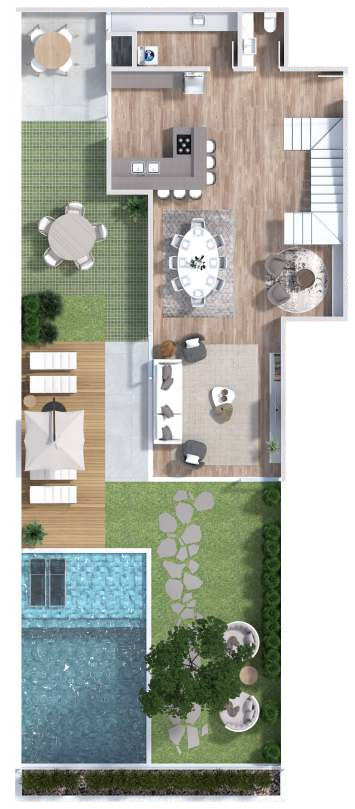 Planta 03 - 4 dorm 370,91m² - duplex - superior