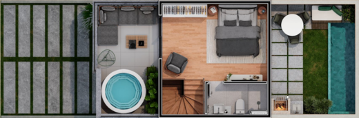Planta 04 - 2 dorm 150m� - 2 pavimento - op��o