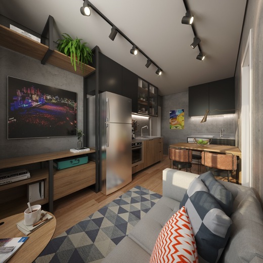 Apartamento, 2 quartos, 30 m² - Foto 4