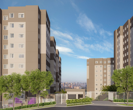 Condomínio Meu Plano&Parque do Carmo Jacarandá - Apartamento 2 quartos à venda São Paulo,SP Itaquera - R$ 195.764 - II-61850-95225