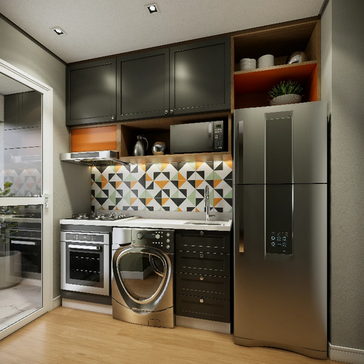 Apartamento à venda com 1 quarto, 26m² - Foto 9