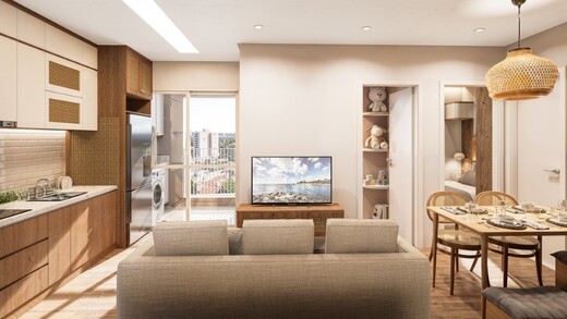 Apartamento à venda com 2 quartos, 35m² - Foto 4