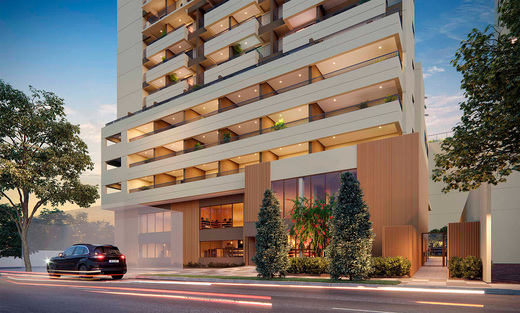 Conheça Portaria do imóvel - Studio 1 quarto Lançamento Studios Berrini - NR - São Paulo,SP Brooklin Paulista, à venda - R$ 513.703 - II-66976-103330 - 2 Portaria - 2