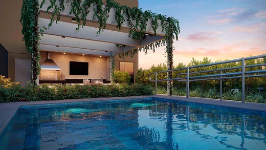 Conheça Churrasqueira do imóvel - Studio 1 quarto Lançamento Studios Berrini - NR - São Paulo,SP Brooklin Paulista, à venda - R$ 513.703 - II-66976-103330 - 17 Churrasqueira - 17