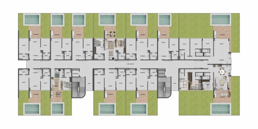 Pavimento térreo torre b