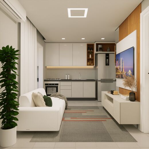 Apartamento à venda com 1 quarto, 28m² - Foto 2