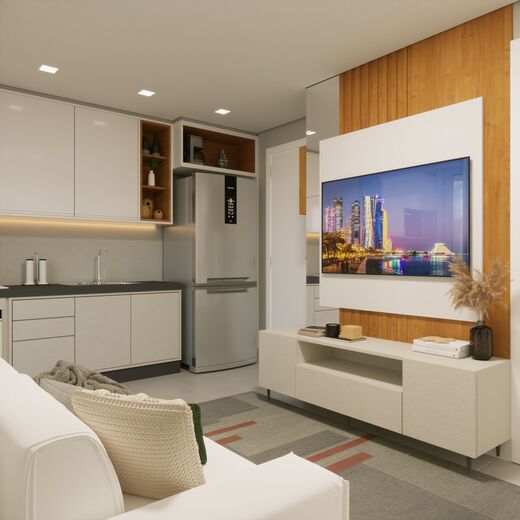 Apartamento à venda com 1 quarto, 28m² - Foto 3