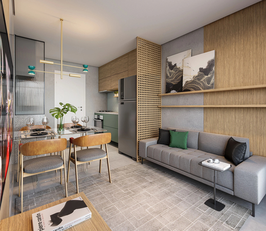 Apartamento, 1 quarto, 25 m² - Foto 2