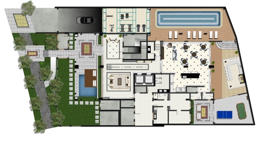 Planta do T�rreo �reas comuns