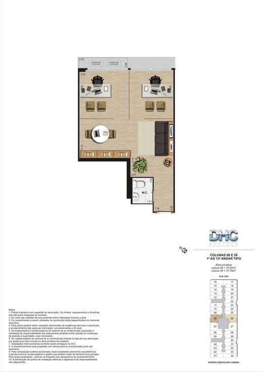 Planta 06 - 37 67m²