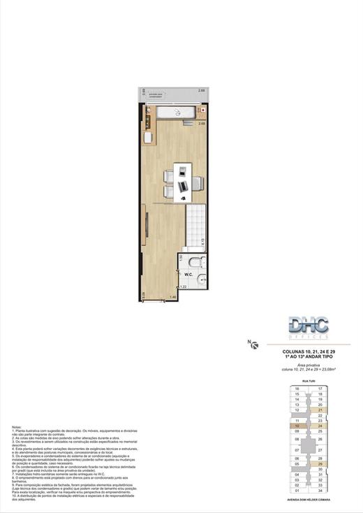Planta 07 - 23 08m²