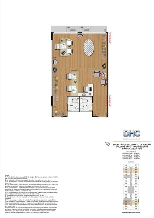 Planta 09 - 44 55m²