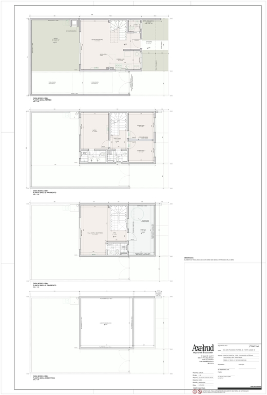 Planta 04 - 3 dorm 210m