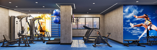 Conheça 150 fitness do imóvel - Apartamento 2 quartos Lançamento Lev Perus - São Paulo,SP Perus, à venda - R$ 259.284 - II-83697-131328 - 5 150 fitness - 5