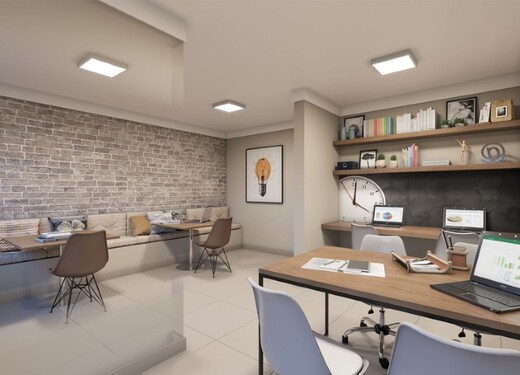 Conheça Coworking do empreendimento - Fachada - Plano&Iguatemi - Santa Teresa ll - 911 - 7 Coworking - Fachada - Plano&Iguatemi - Santa Teresa ll - 911 - 7