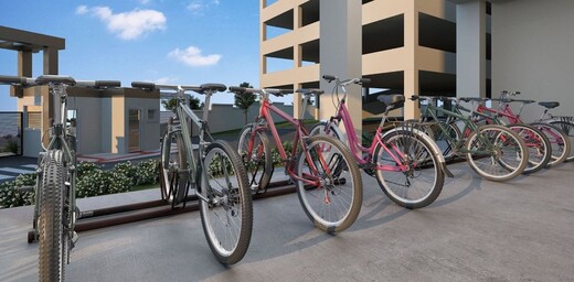 Conheça Bicicletario do empreendimento - Fachada - Alameda do Carmo - Spazio San Mateo - 917 - 7 Bicicletario - Fachada - Alameda do Carmo - Spazio San Mateo - 917 - 7