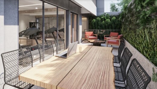 Conheça Lounge do empreendimento - Fachada - Next Haddock - 922 - 8 Lounge - Fachada - Next Haddock - 922 - 8