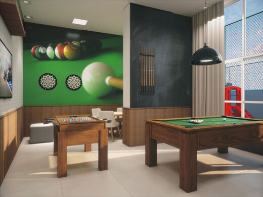 Conheça Sala de jogos do empreendimento - Fachada - Edifício Gibraltar - 921 - 10 Sala de jogos - Fachada - Edifício Gibraltar - 921 - 10