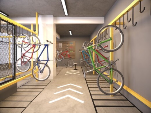Conheça Bicicletario do empreendimento - Fachada - Edifício Gibraltar - 921 - 11 Bicicletario - Fachada - Edifício Gibraltar - 921 - 11