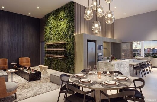 Conheça Espaco gourmet do empreendimento - Fachada - Haus Mitre Santa Cruz - Residencial - 1104 - 11 Espaco gourmet - Fachada - Haus Mitre Santa Cruz - Residencial - 1104 - 11
