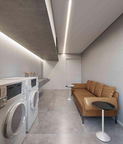 Conheça Lavanderia do imóvel - Studio à venda Rua Barão do Triunfo,Campo Belo, Zona Sul,São Paulo - R$ 318.860 - II-18852-31431 - 5 Lavanderia - Studio à venda Rua Barão do Triunfo,Campo Belo, Zona Sul,São Paulo - R$ 318.860 - II-18852-31431 - 5