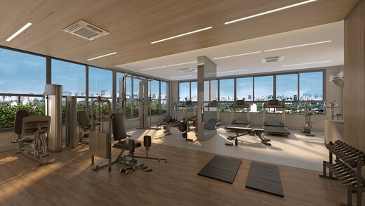 Conheça Fitness do empreendimento - Fachada - Estilo Chácara Santo Antônio Residence - 1004 - 7 Fitness - Fachada - Estilo Chácara Santo Antônio Residence - 1004 - 7
