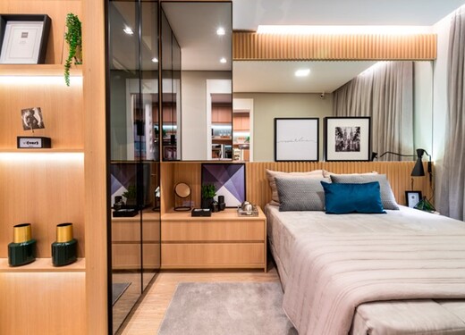 Conheça Dormitorio do empreendimento - Fachada - Plano&Estação Barra Funda - Fase 1 - 1087 - 10 Dormitorio - Fachada - Plano&Estação Barra Funda - Fase 1 - 1087 - 10